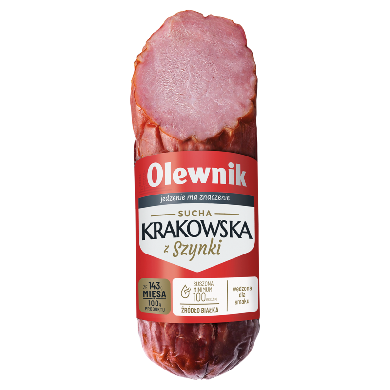 OLEWNIK Kiełbasa krakowska sucha bezglutenowa frisco.pl
