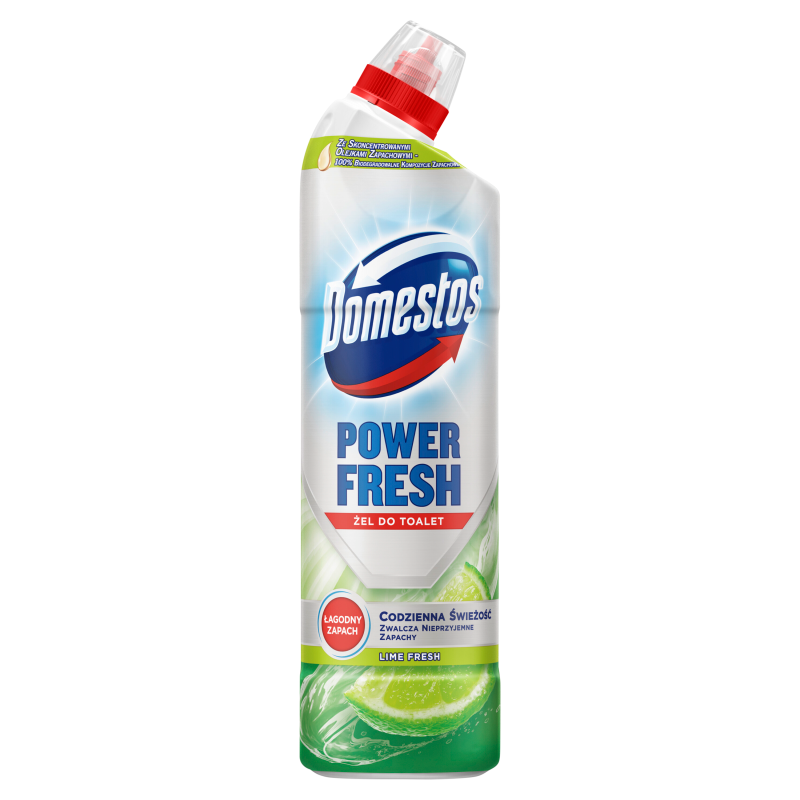 DOMESTOS POWER FRESH Żel do toalet - Lime Fresh frisco.pl