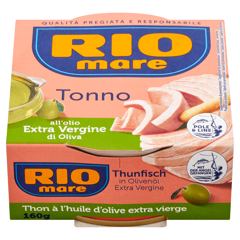 RIO MARE Tuńczyk w oliwie z oliwek extra vergine frisco.pl
