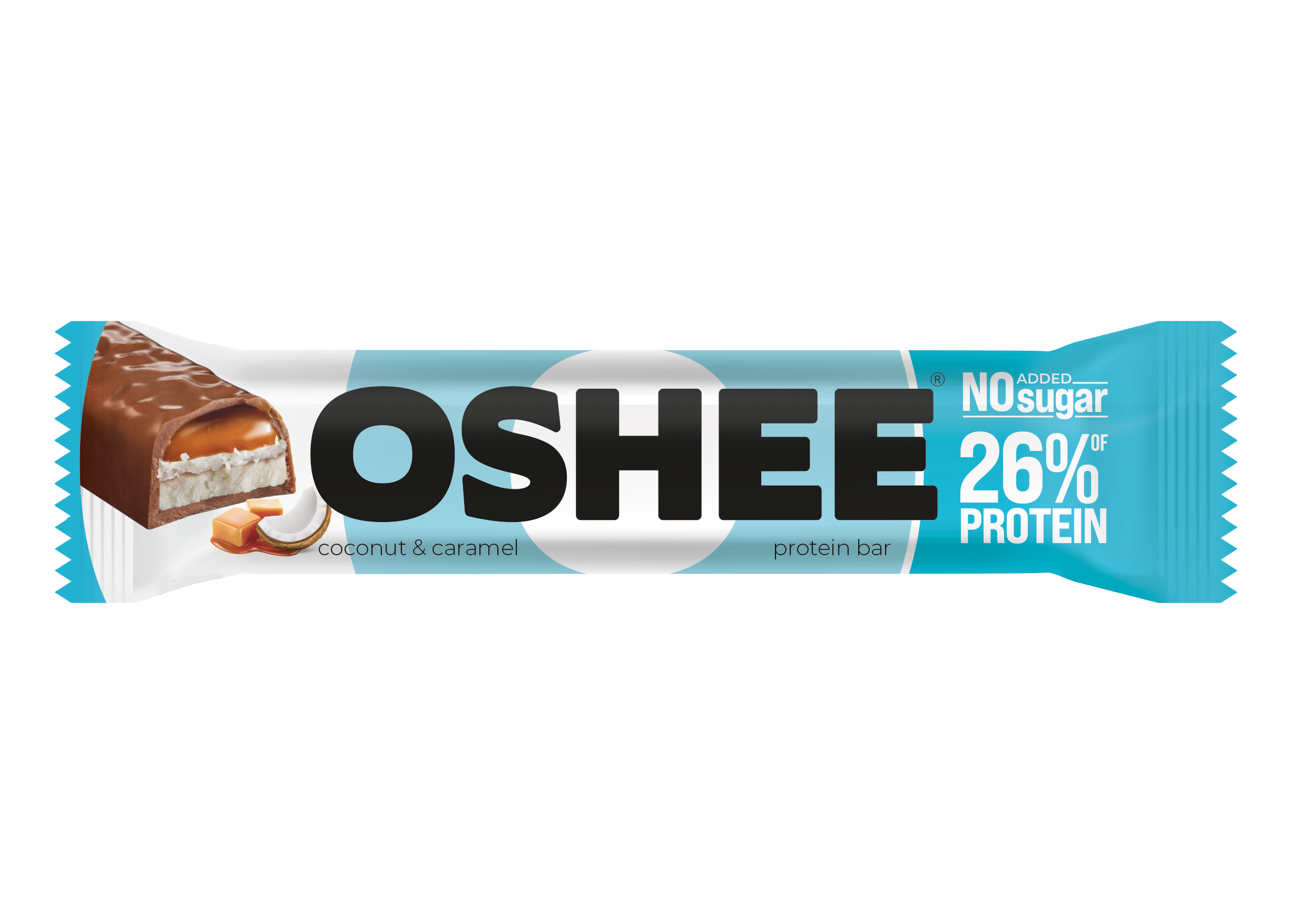 OSHEE Protein Baton Kokos - Karmel