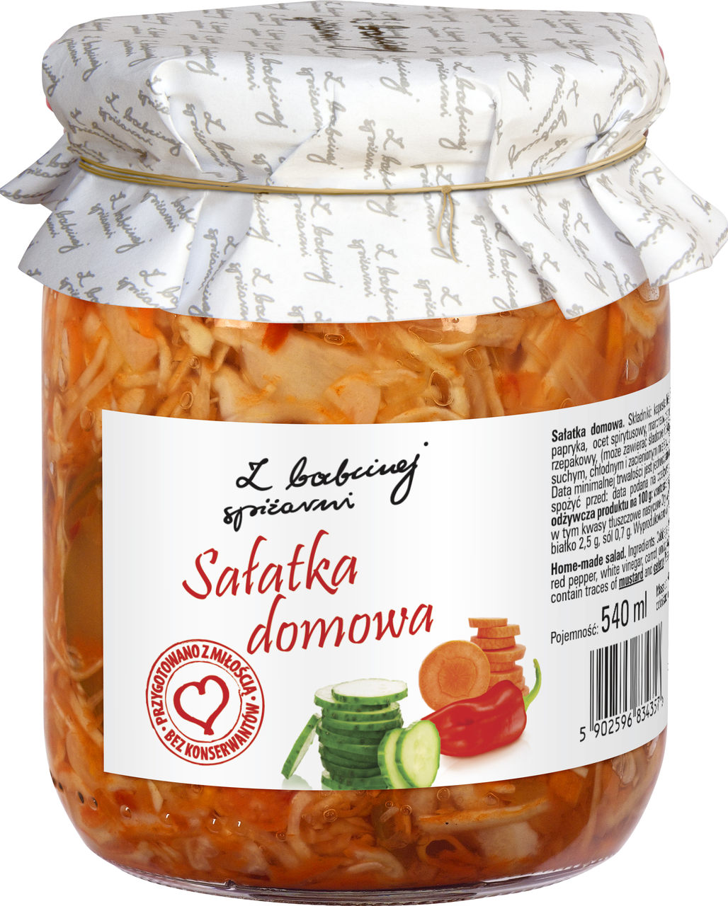 Z BABCINEJ SPIŻARNI Sałatka domowa