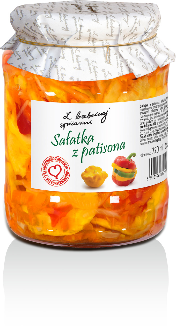 Z BABCINEJ SPIŻARNI Sałatka z patisona