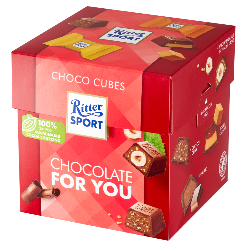 RITTER SPORT Czekoladki Schokowurfel For you
