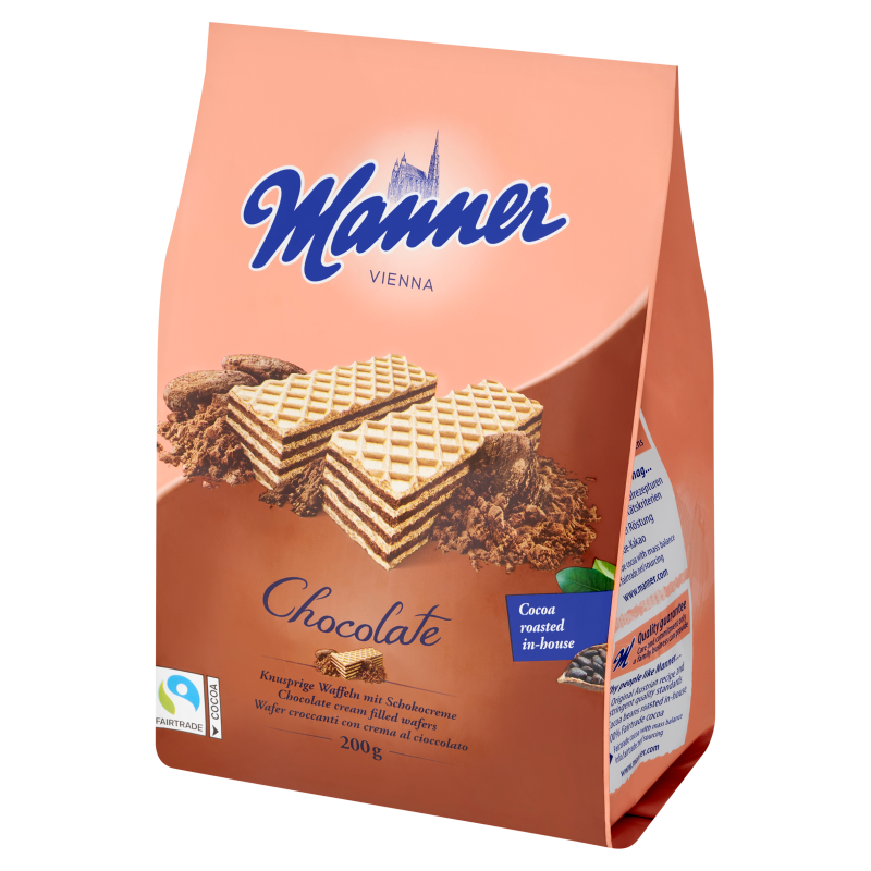 MANNER Wafle z kremem czekoladowym