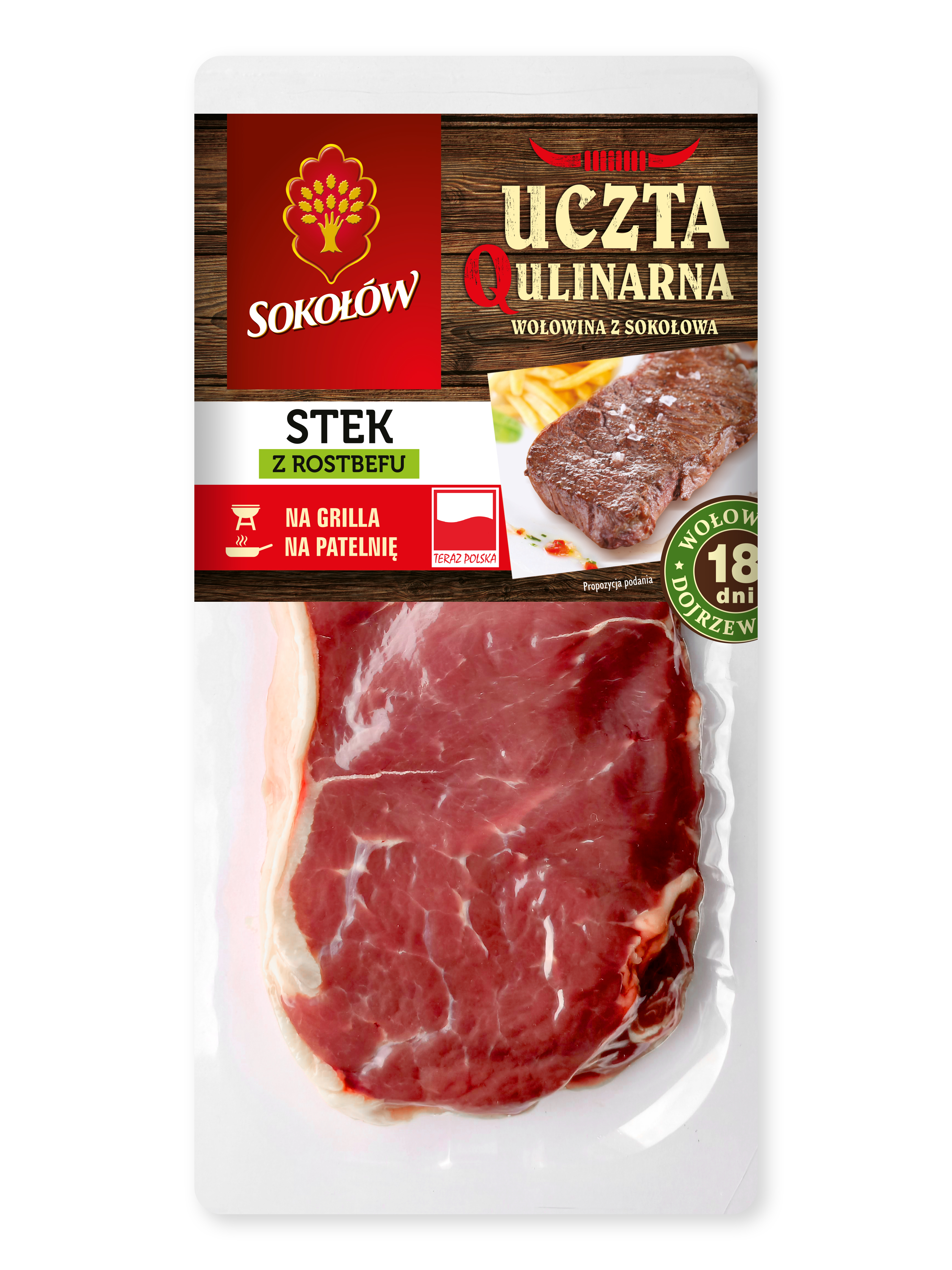 SOKOŁÓW Stek z rostbefu bez kości