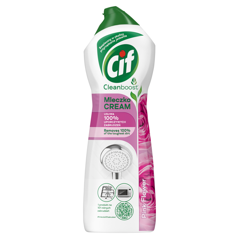 CIF Mleczko do czyszczenia Pink Flower frisco.pl