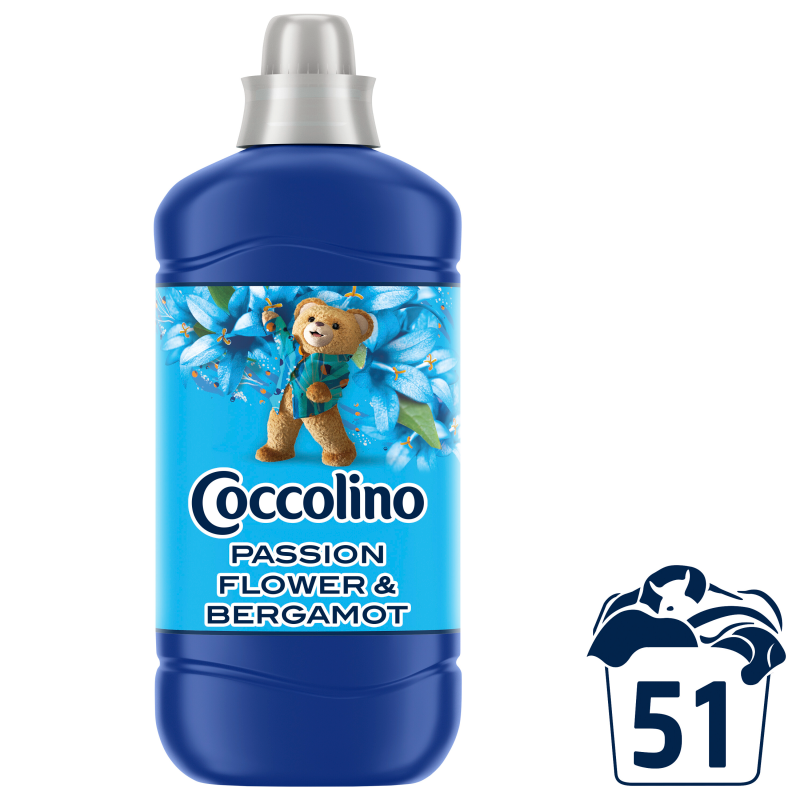 COCCOLINO Perfume&Care Płyn do płukania tkanin koncentrat Passion Flower & Bergamot frisco.pl