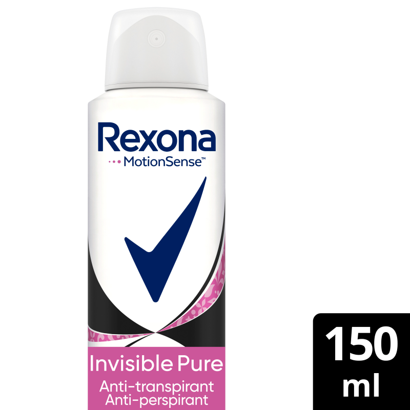 REXONA Women Antyperspirant w aerozolu dla kobiet Invisible Pure frisco.pl