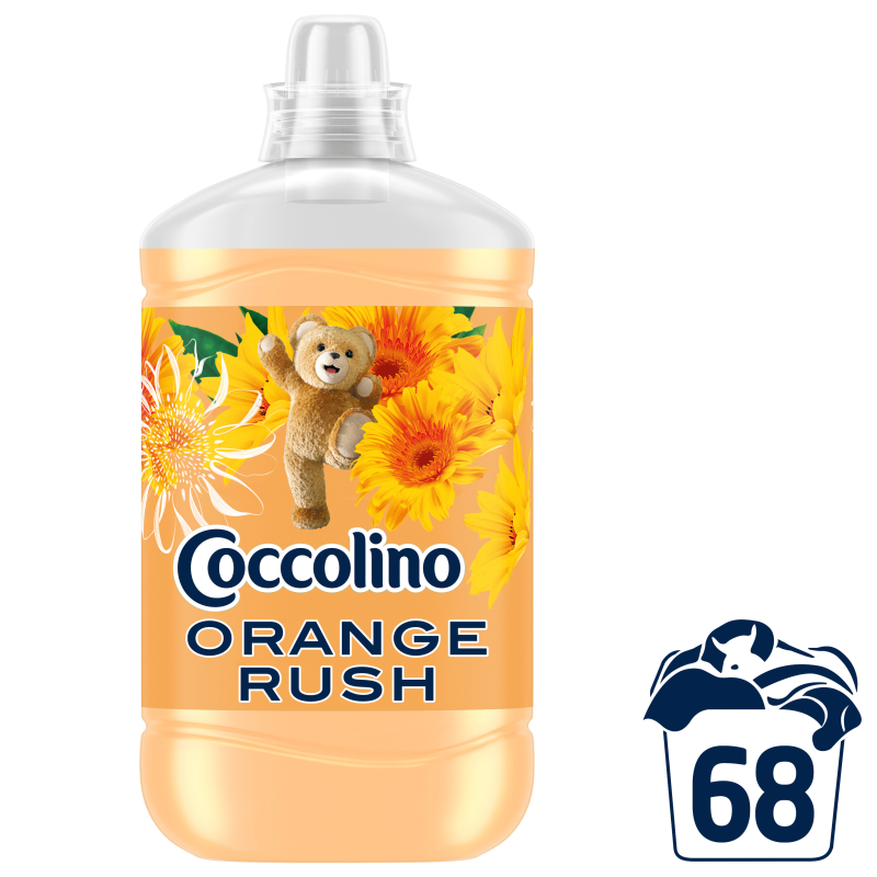 COCCOLINO Fresh&Soft Płyn do płukania tkanin koncentrat Orange Rush frisco.pl