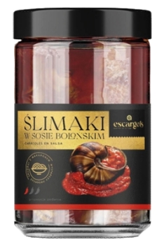 ESCARGOTS Ślimaki w sosie bolońskim