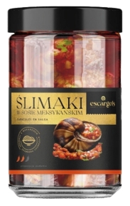 ESCARGOTS Ślimaki w sosie meksykańskim