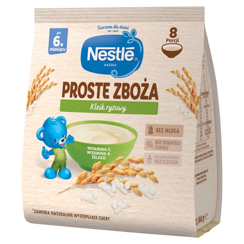 NESTLE Proste Zboża Kleik ryżowy po 6 miesiącu