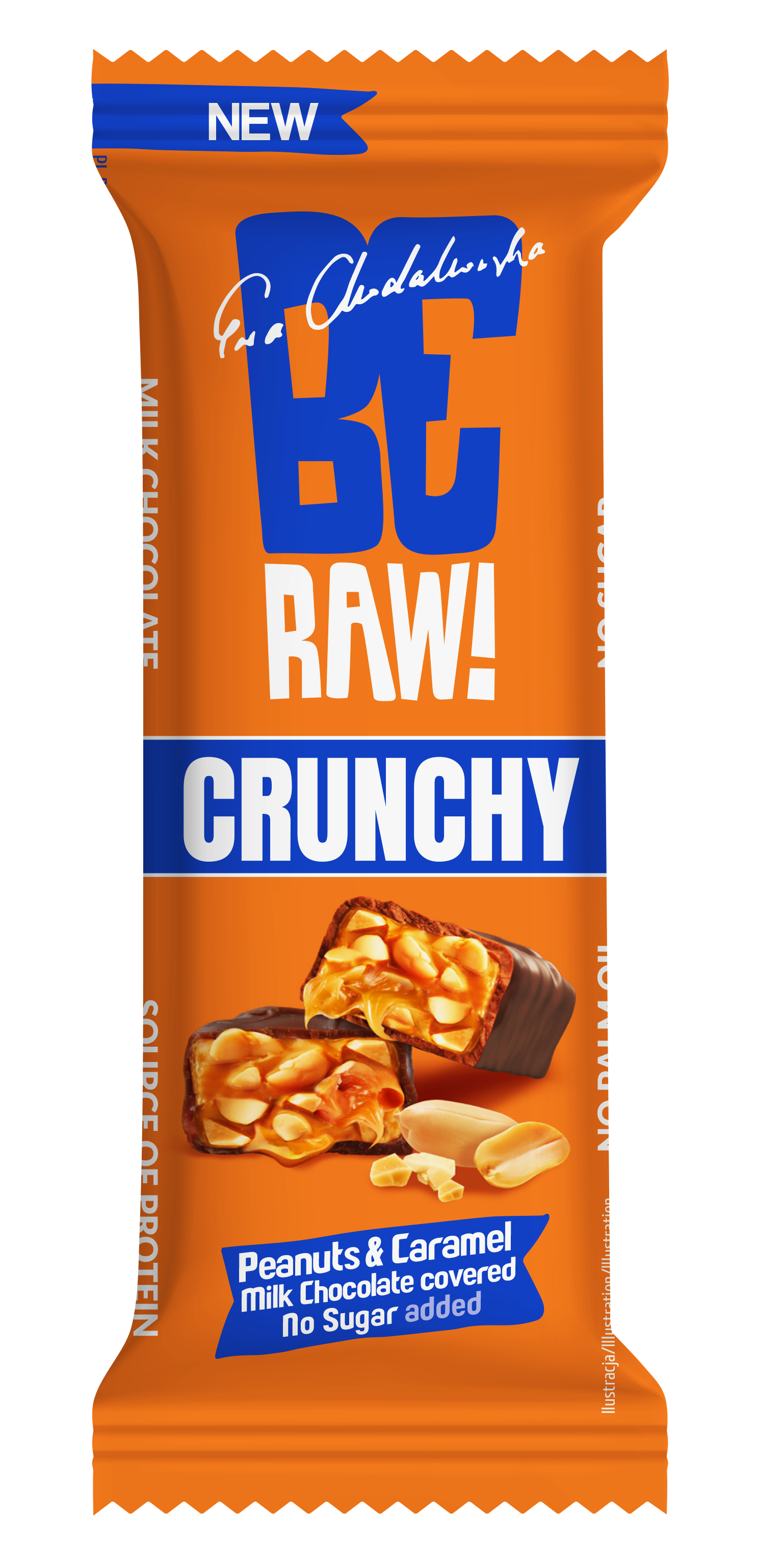 BE RAW! Baton Crunchy Peanuts & Caramel