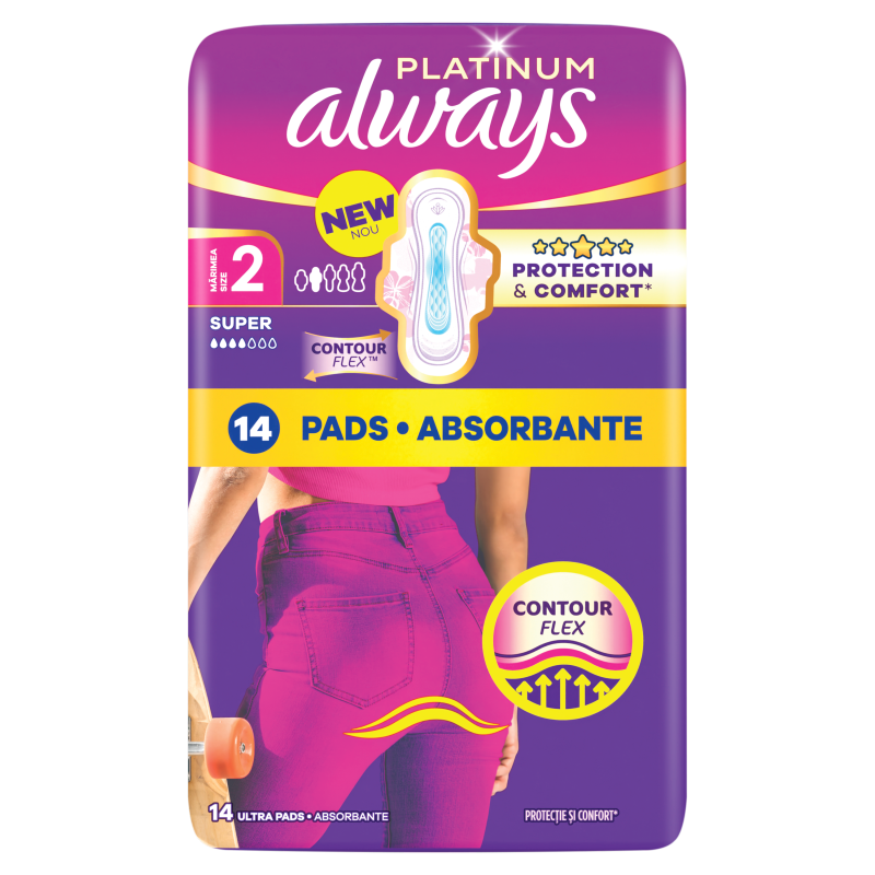 ALWAYS PLATINUM Ultra Long Plus Podpaski ze skrzydełkami x14 frisco.pl
