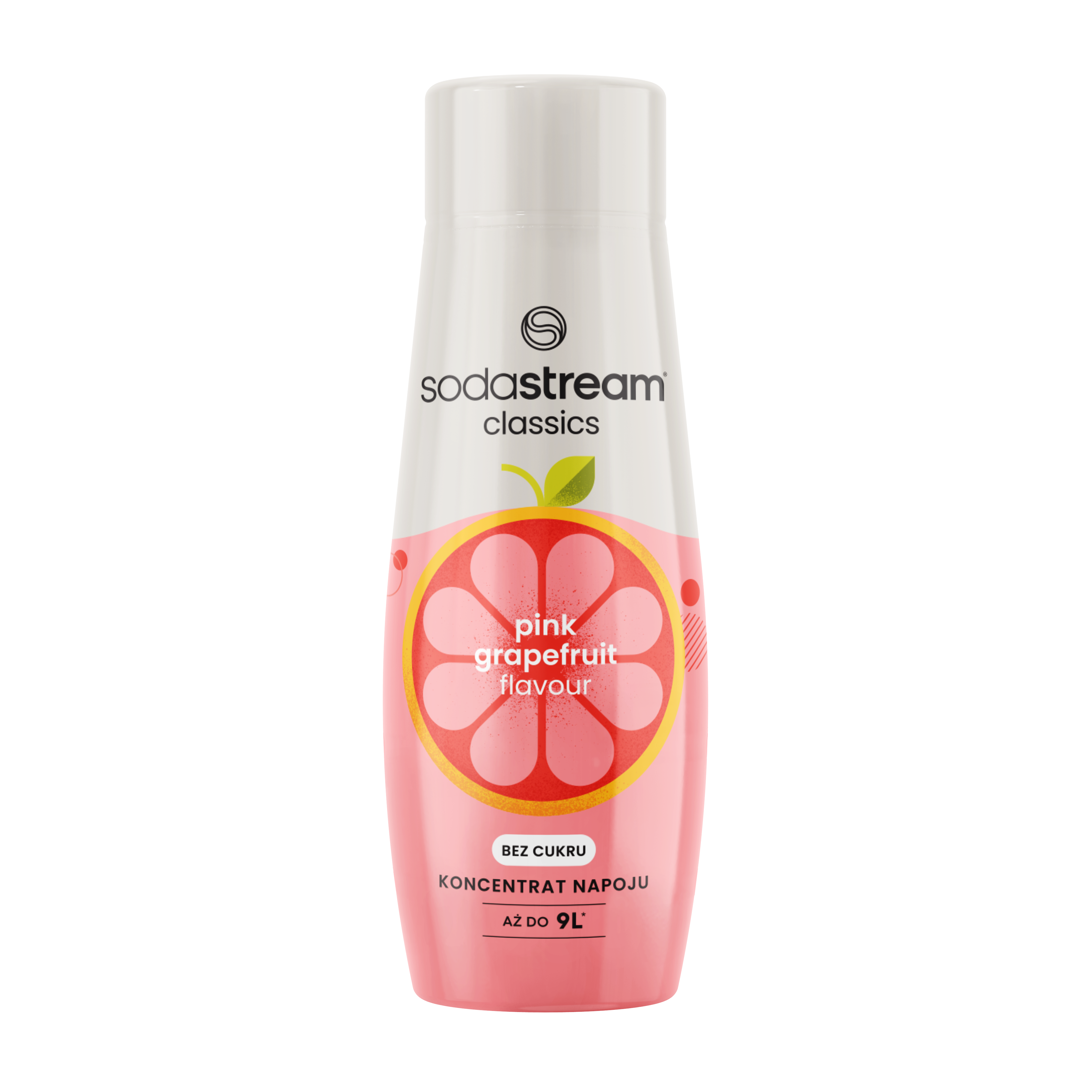 SODASTREAM ZERO PINK GRAPEFRUIT FLAVOR SYRUP
