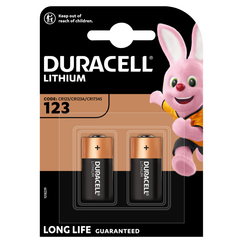 DURACELL Baterie litowe HP 123 2 szt.