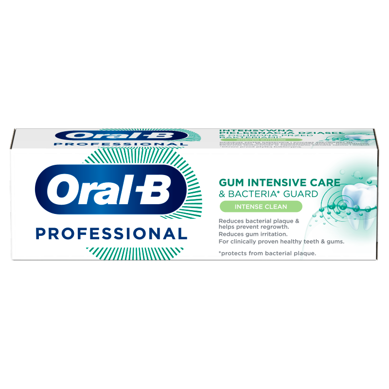 ORAL-B Professional Pasta do zębów Gum Intensive Care & Bacteria Guard