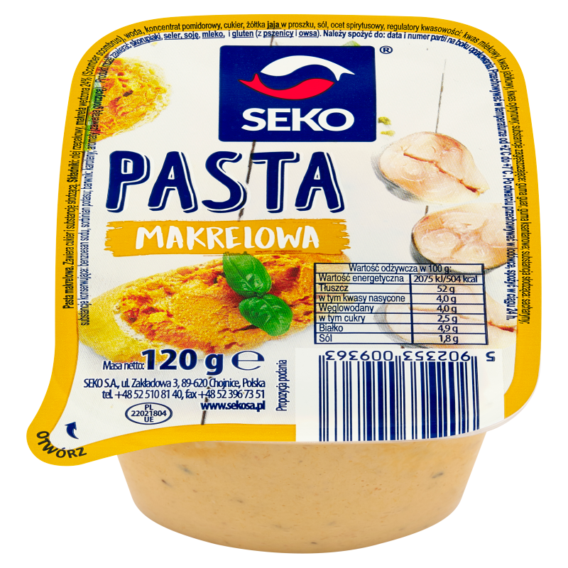 SEKO Pasta makrelowa
