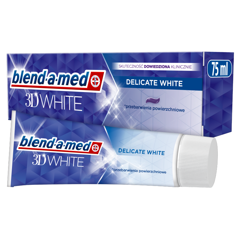 BLEND-A-MED 3D White Delicate Pasta do zębów frisco.pl