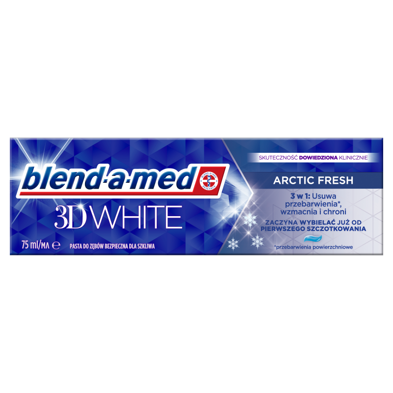 BLEND-A-MED 3D White Arctic Fresh Pasta do zębów Extreme Mint Kiss frisco.pl