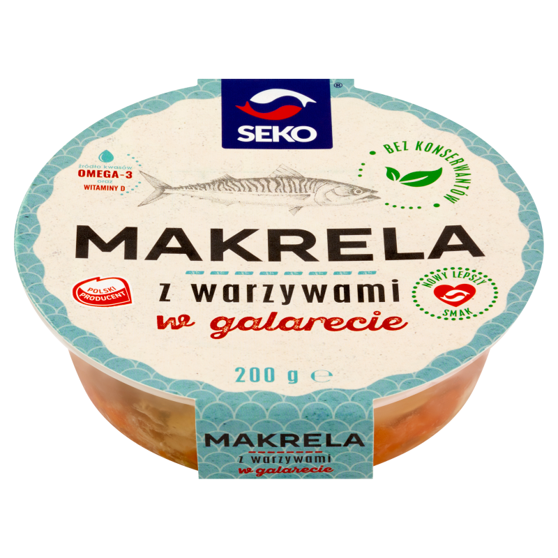 SEKO Makrela w galarecie z warzywami frisco.pl