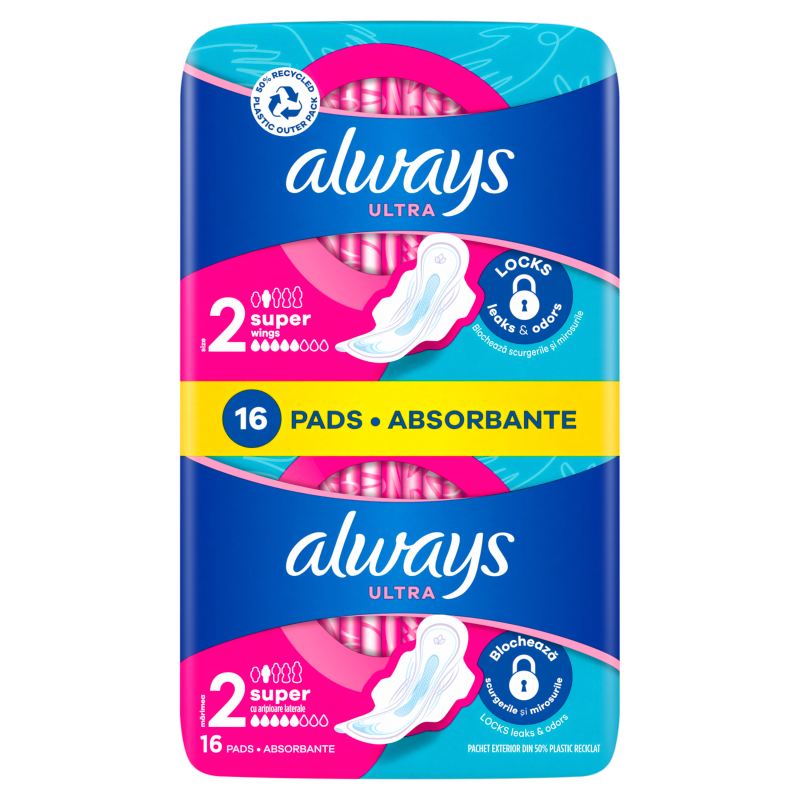 ALWAYS Ultra Super Plus Duo Pack Podpaski 2x8szt frisco.pl