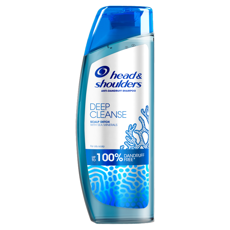 HEAD & SHOULDERS Deep Cleanse Szampon przeciwłupieżowy Scalp Detox frisco.pl