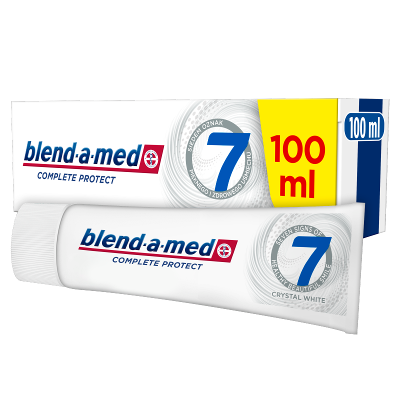 BLEND-A-MED Complete Protect 7 Pasta do zębów Crystal White