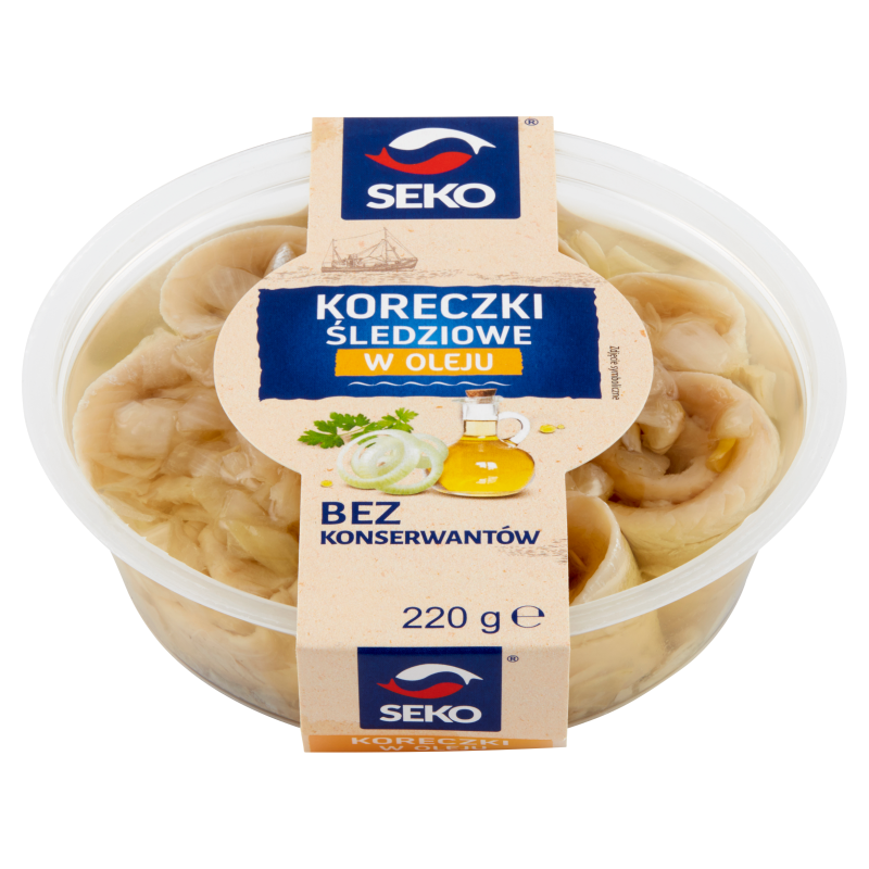 SEKO Koreczki śledziowe w oleju