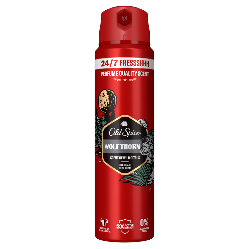 OLD SPICE Wolfthorn Dezodorant w sprayu dla mężczyzn frisco.pl