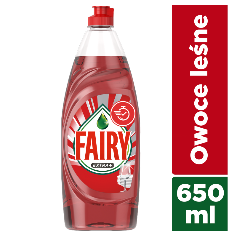 FAIRY EXTRA+ Płyn do mycia naczyń - Owoce leśne