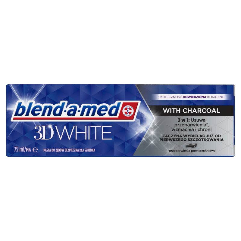 BLEND-A-MED 3D White Pasta do zębów Charcoal frisco.pl