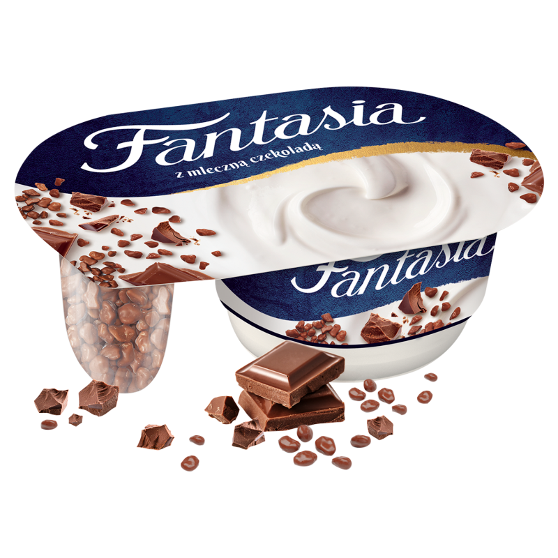 FANTASIA Jogurt kremowy z kawałkami czekolady mlecznej frisco.pl