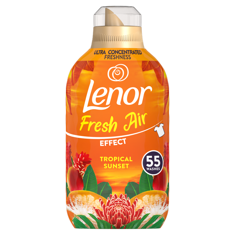 LENOR Fresh Air Effect Płyn do płukania tkanin Tropical Sunset frisco.pl