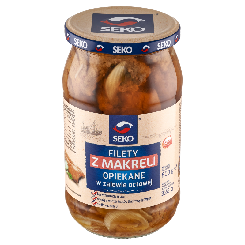 SEKO Filety z makreli smażone w zalewie octowej