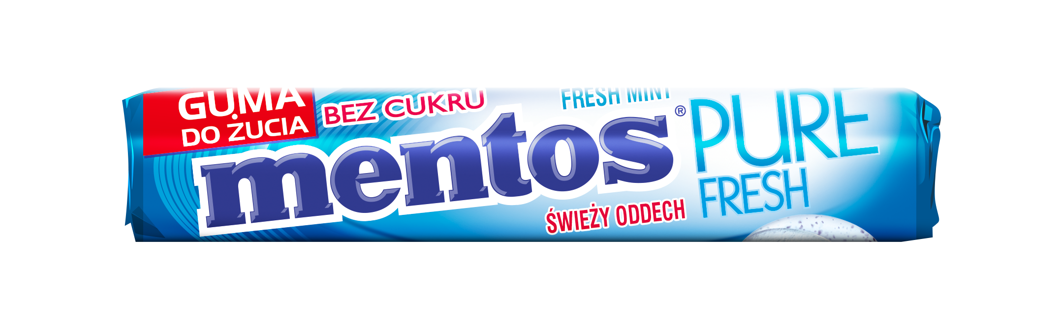 MENTOS Pure Fresh Guma do żucia bez cukru o smaku miętowym frisco.pl