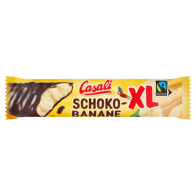 CASALI Pianka bananowa w czekoladzie (25%) XL