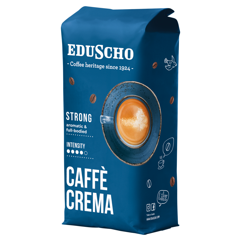 EDUSCHO Crema Strong Kawa ziarnista frisco.pl