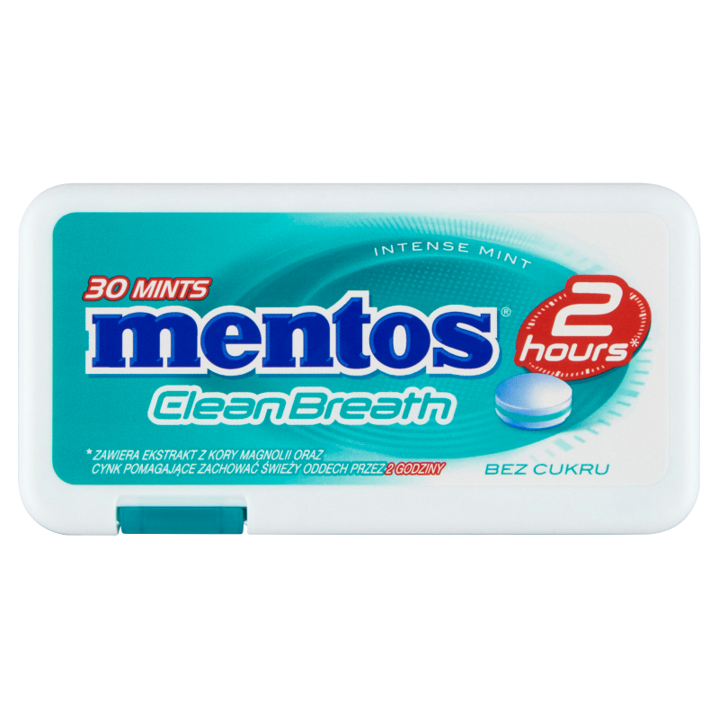 MENTOS Pastylki Clean Breath