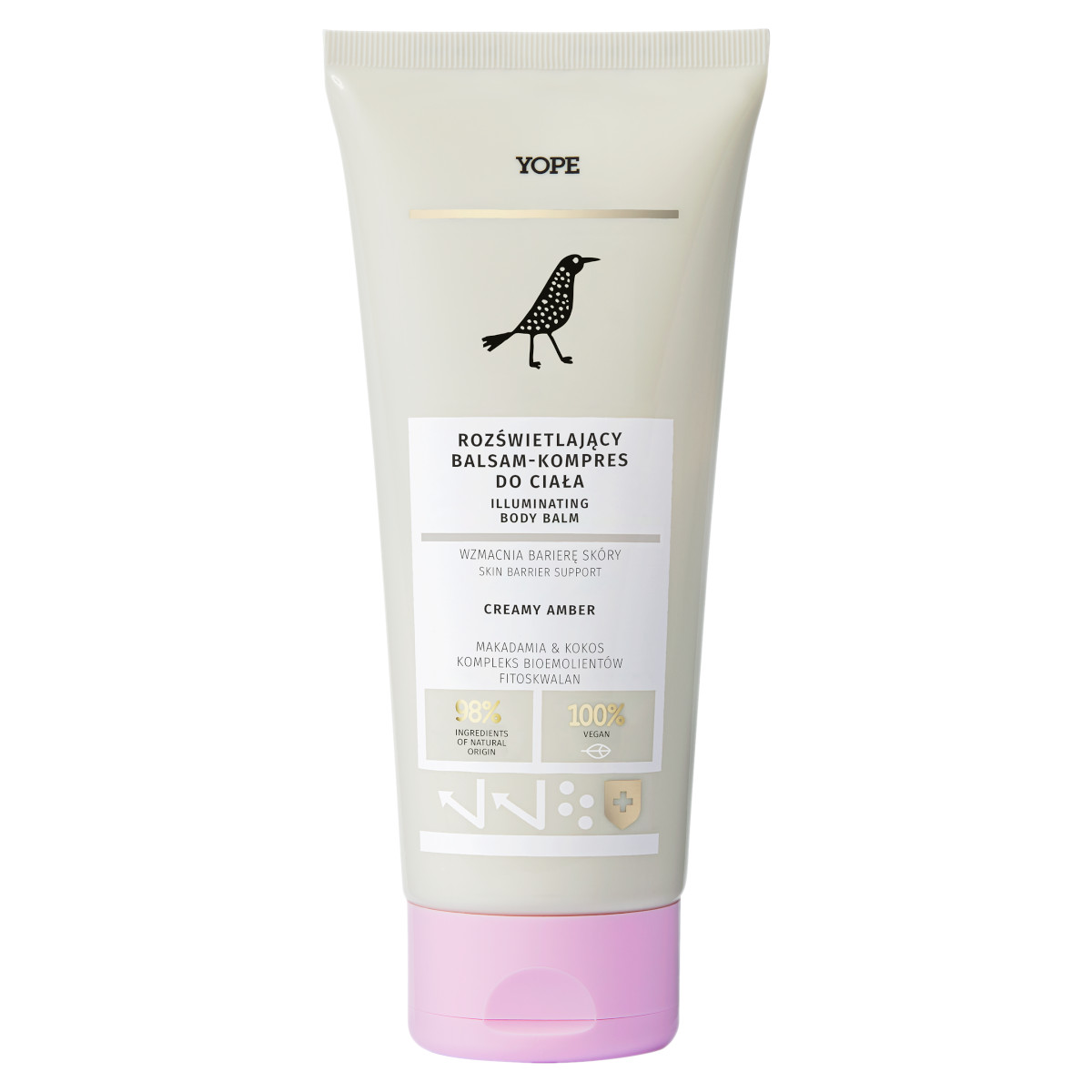 YOPE Creamy Amber Rozświetlający balsam do ciała