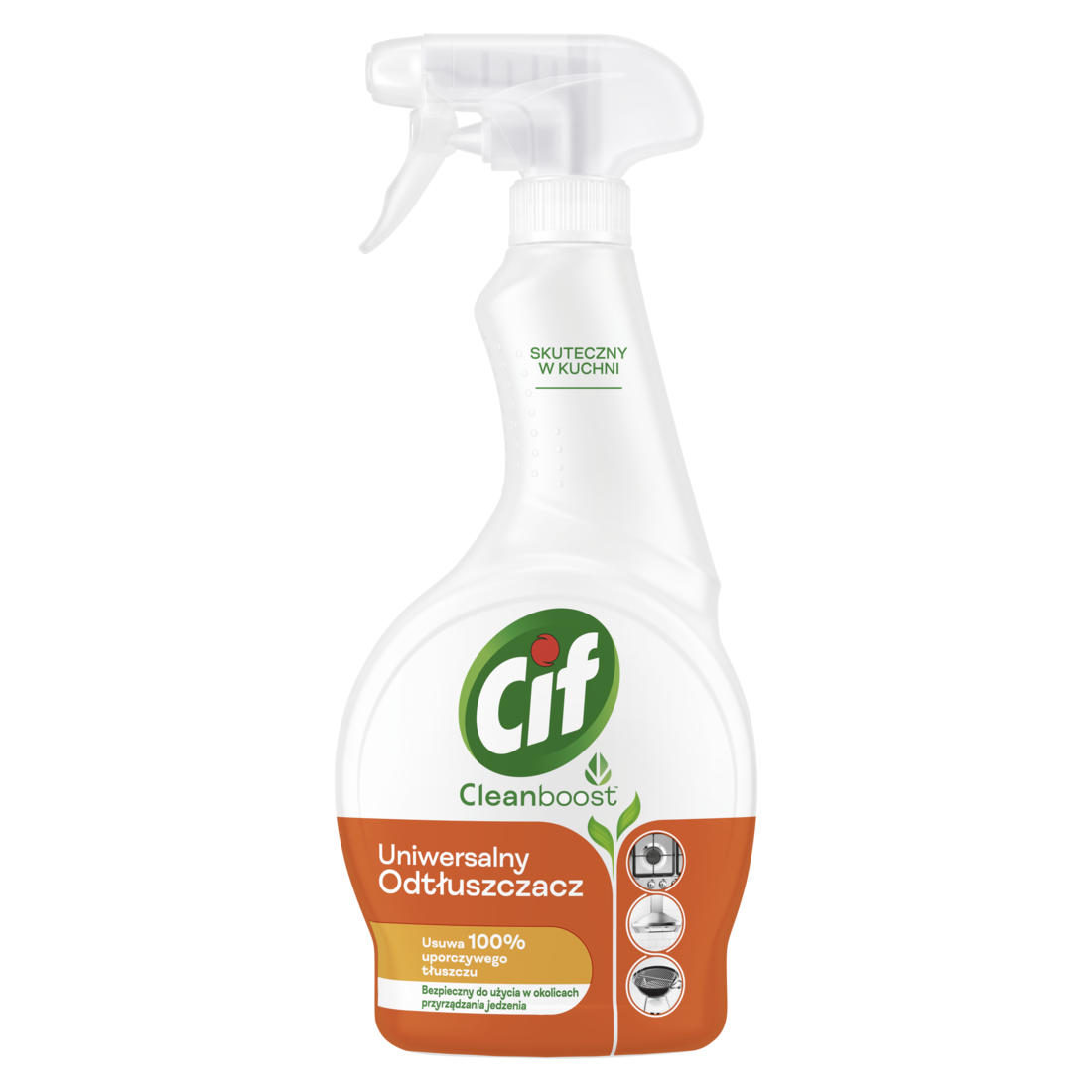 CIF Cleanboost Płyn do czyszczenia uniwersalny Odtłuszczacz - spray