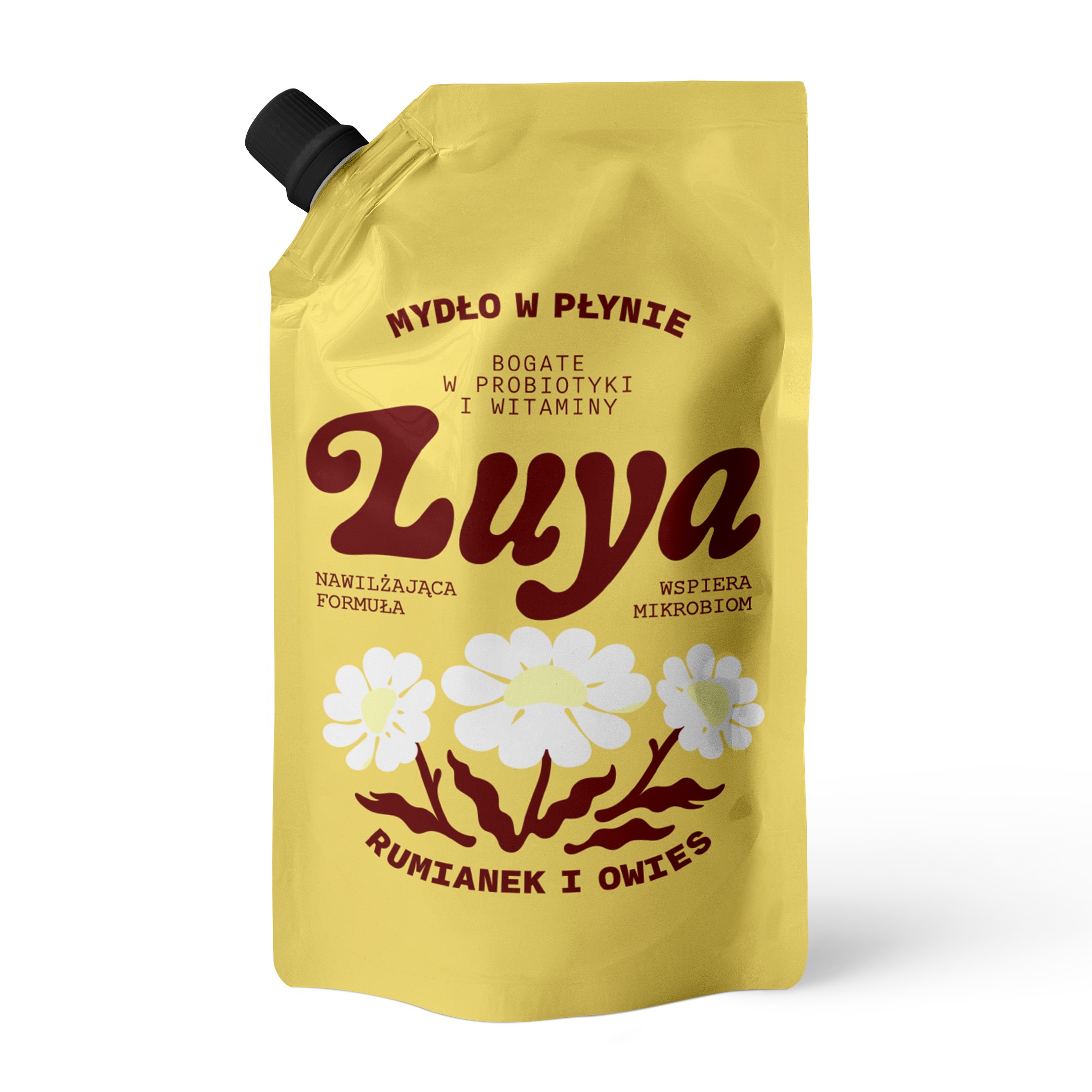 LUYA Mydło do rąk w płynie Rumianek i Owies - uzupełnienie