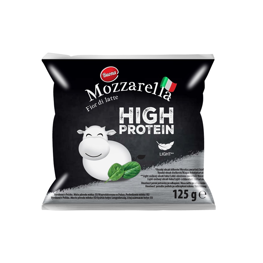 BOUNA Mozzarella wysokoproteinowa ( kulka)