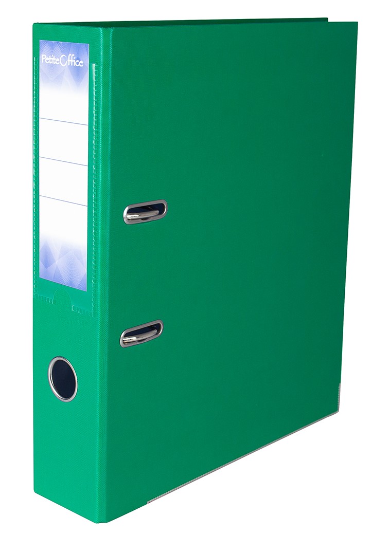 PETITE OFFICE Segregator A4/75 mm kolor zielony