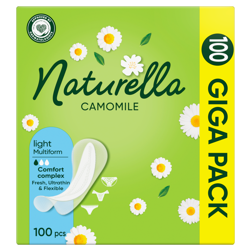NATURELLA Wkładki higieniczne light 100 szt.