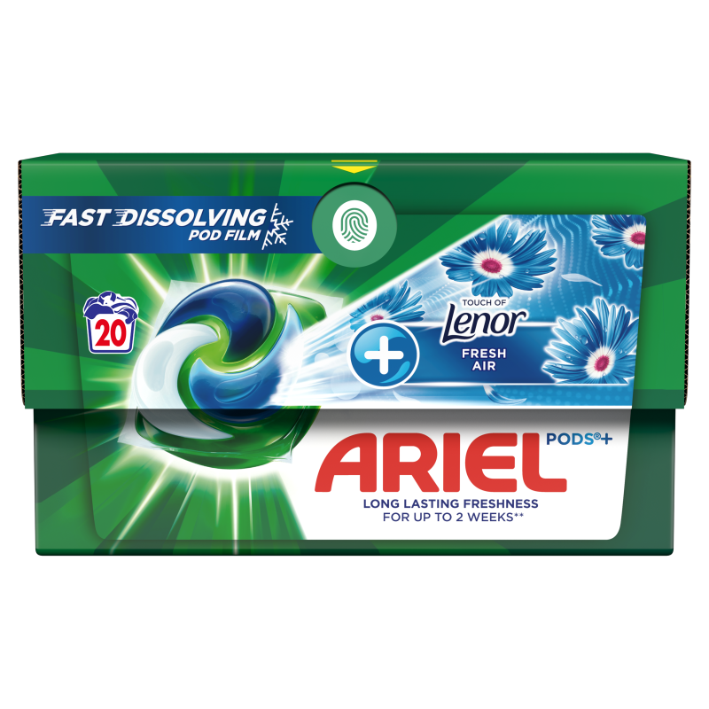 ARIEL All-in-1 PODS Touch of Lenor Kapsułki z płynem do prania 20 szt.