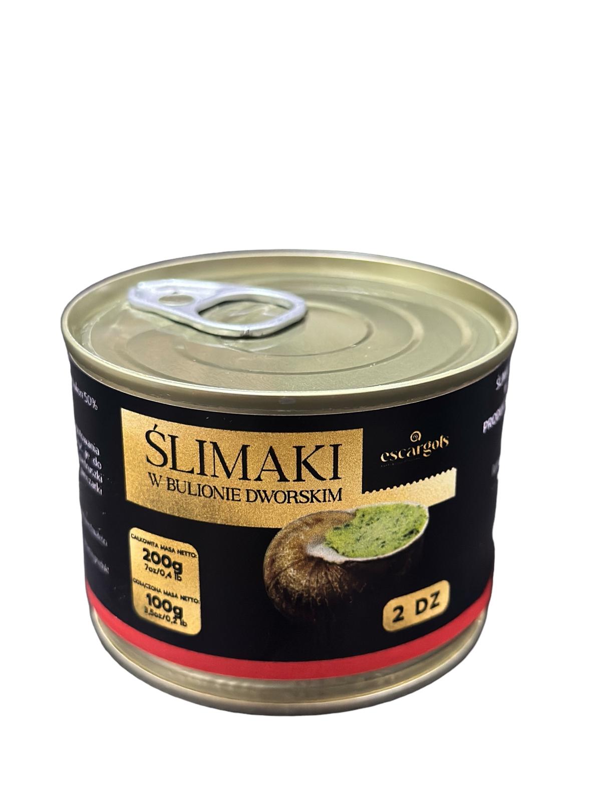 ESCARGOTS Ślimaki w bulionie dworskim