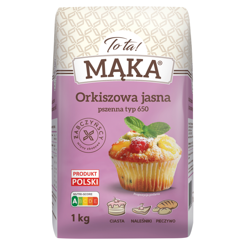 ŻABCZYŃSCY To ta! Mąka orkiszowa jasna (typ 650)