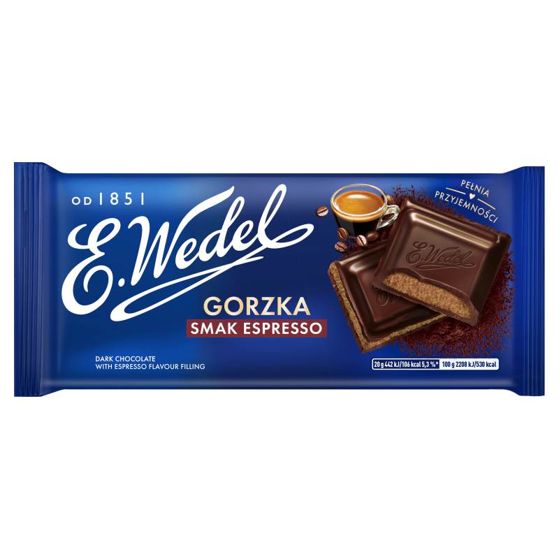 WEDEL Czekolada gorzka o smaku espresso frisco.pl