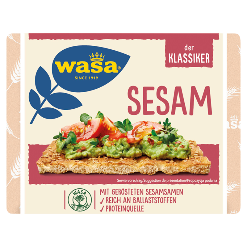 WASA Pieczywo chrupkie grube z sezamem